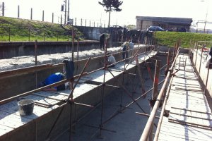 Sanace betonové konstrukce - Kroměříž 