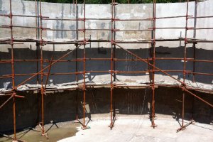 Sanace betonových nádrží - Chropyně 